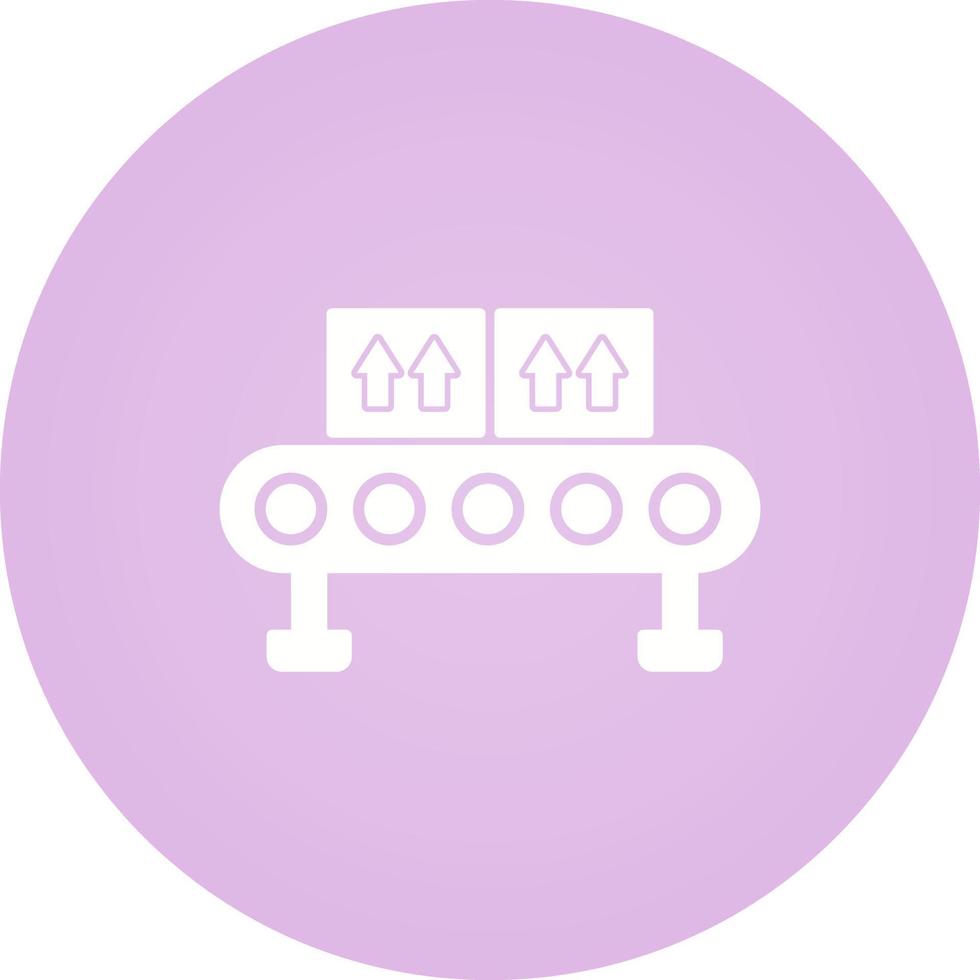 Assembly Line Vector Icon