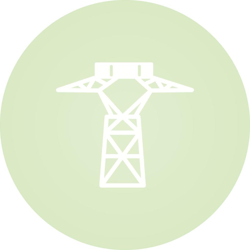 Power Line Vector Icon