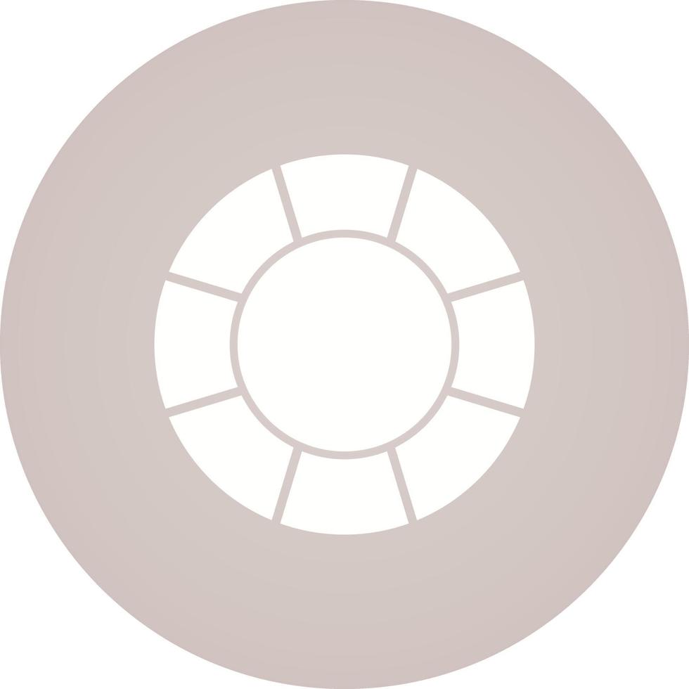 Life Saving Tube Vector Icon