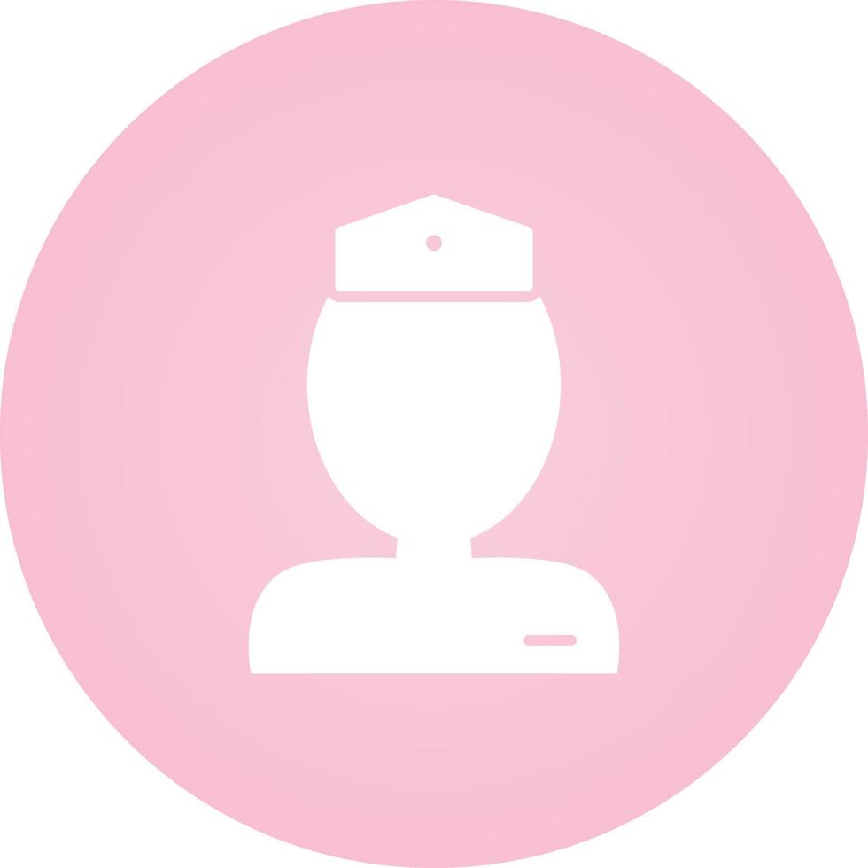 Flight Attendant Vector Icon