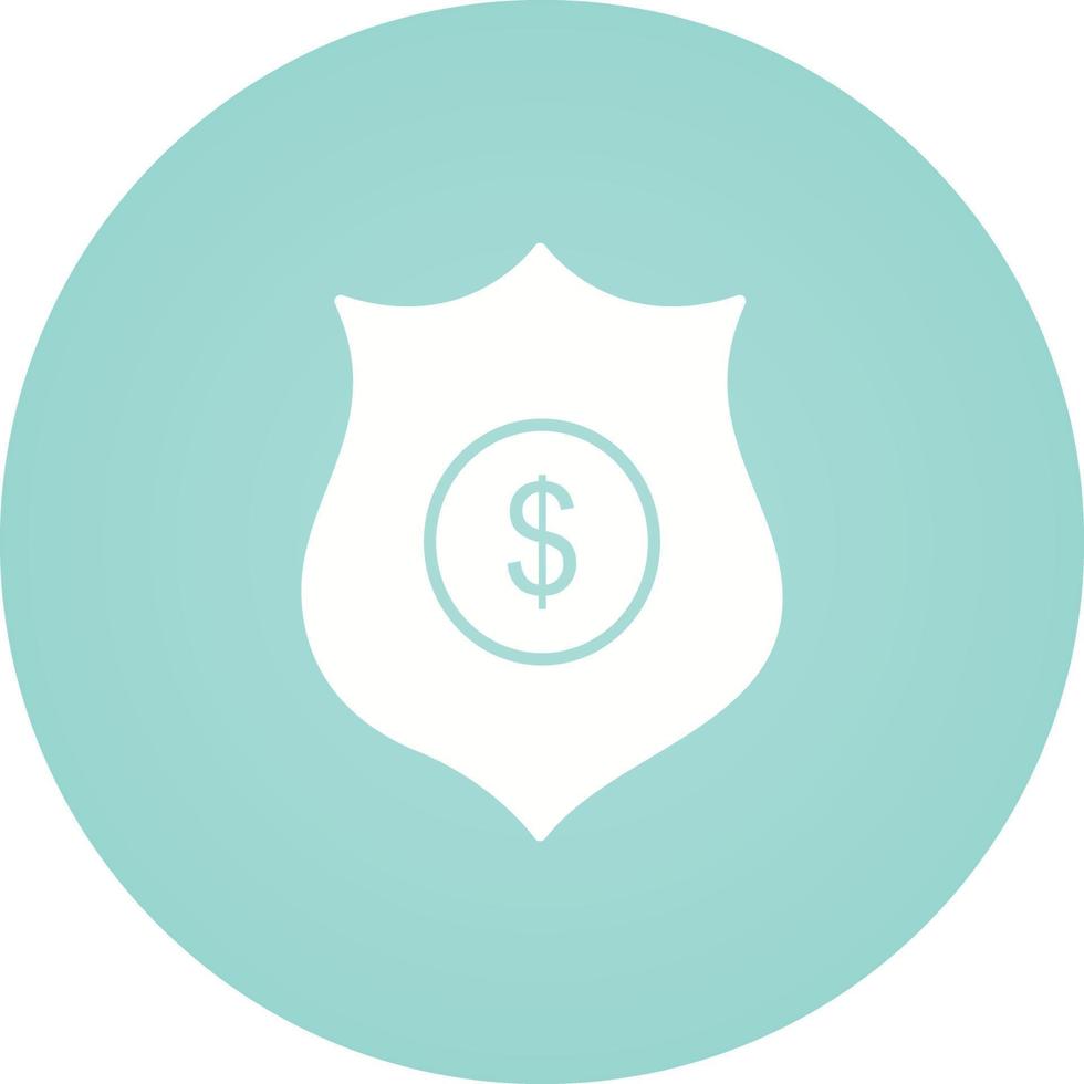 Dollar Badge Vector Icon