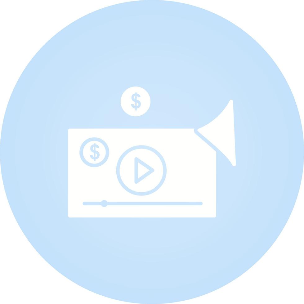 Video Marketing Vector Icon