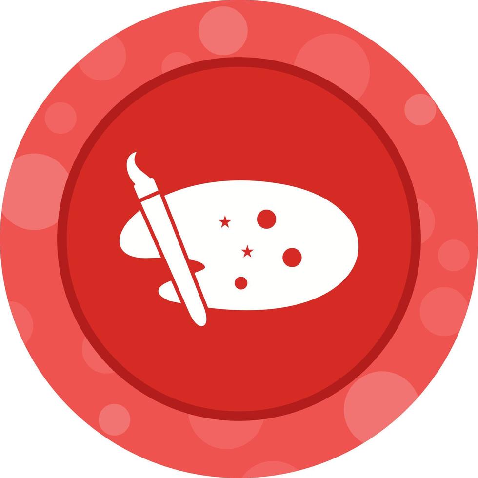 Unique Themes Vector Glyph Icon