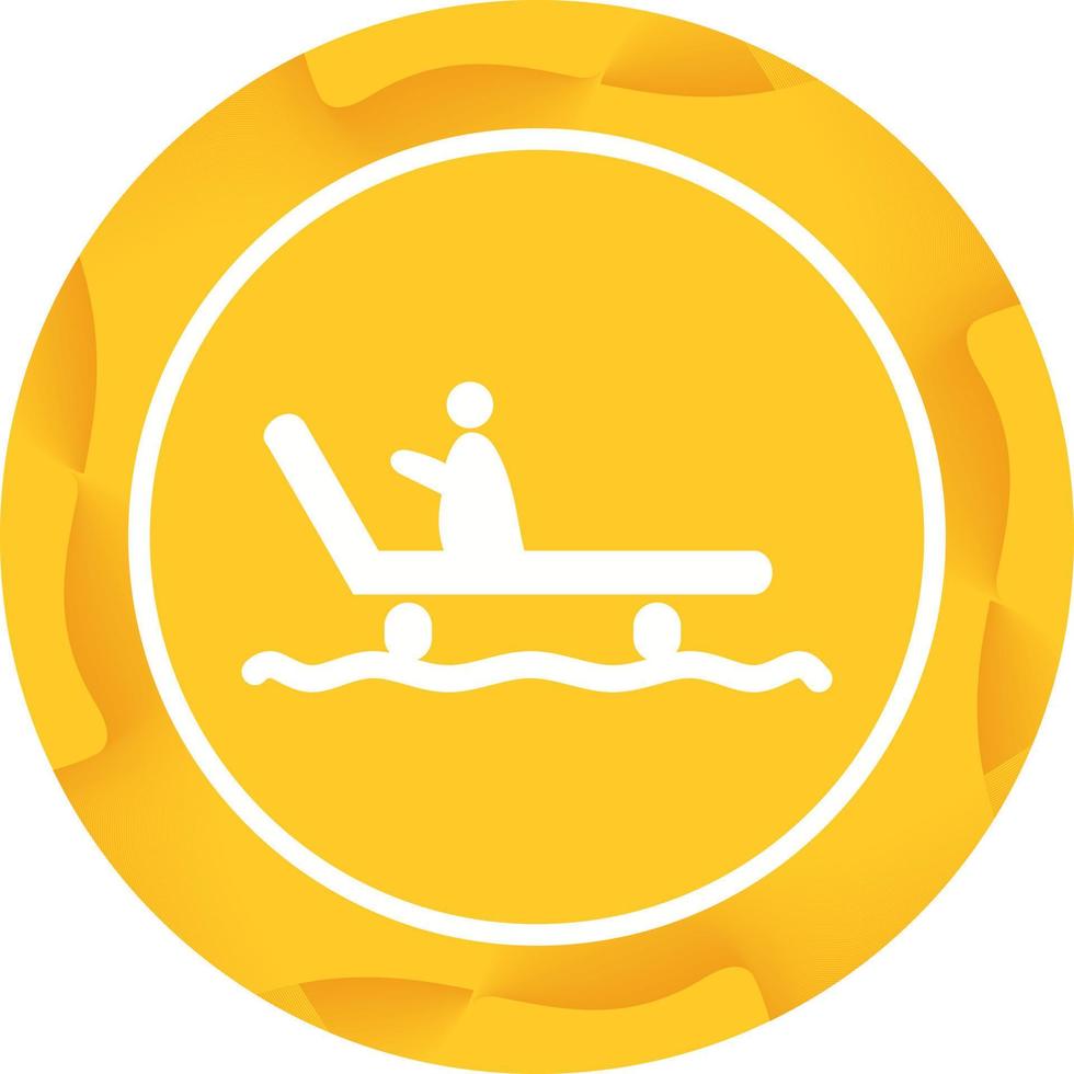 Beautiful Sleding Glyph Vector Icon
