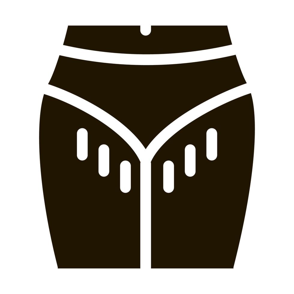 hairy bikini zone icon Vector Glyph Illustration 17496012 Vector Art at