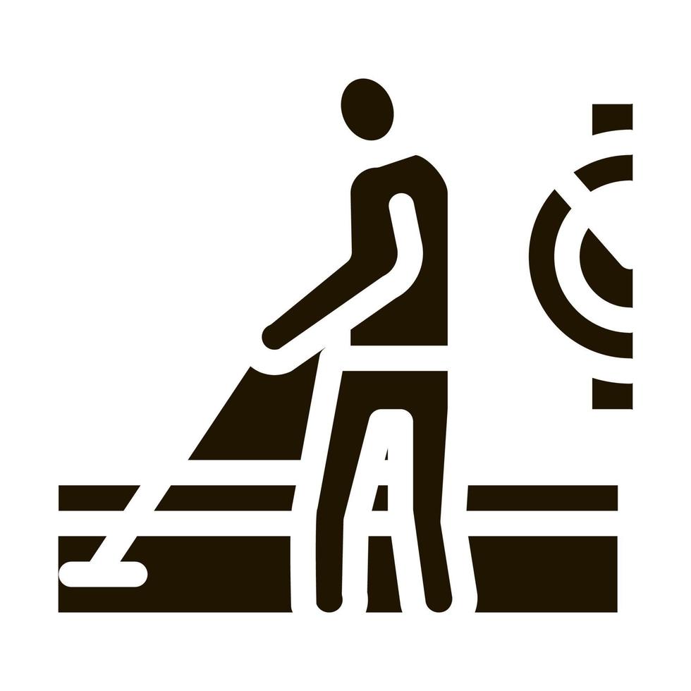 drain cleaning service icon Vector Glyph Illustration