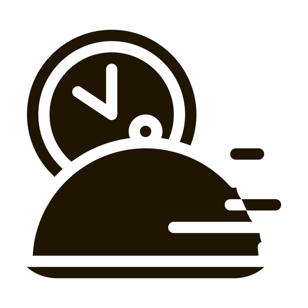 fast food delivery icon Vector Glyph Illustration