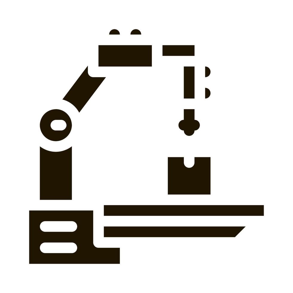 manufacturing technology icon Vector Glyph Illustration