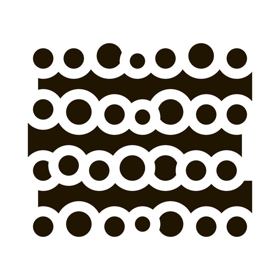 tree trunk heap icon Vector Glyph Illustration