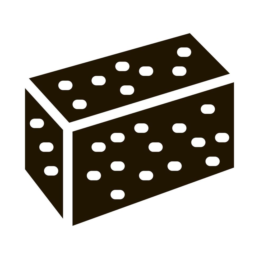 soy tofu icon Vector Glyph Illustration