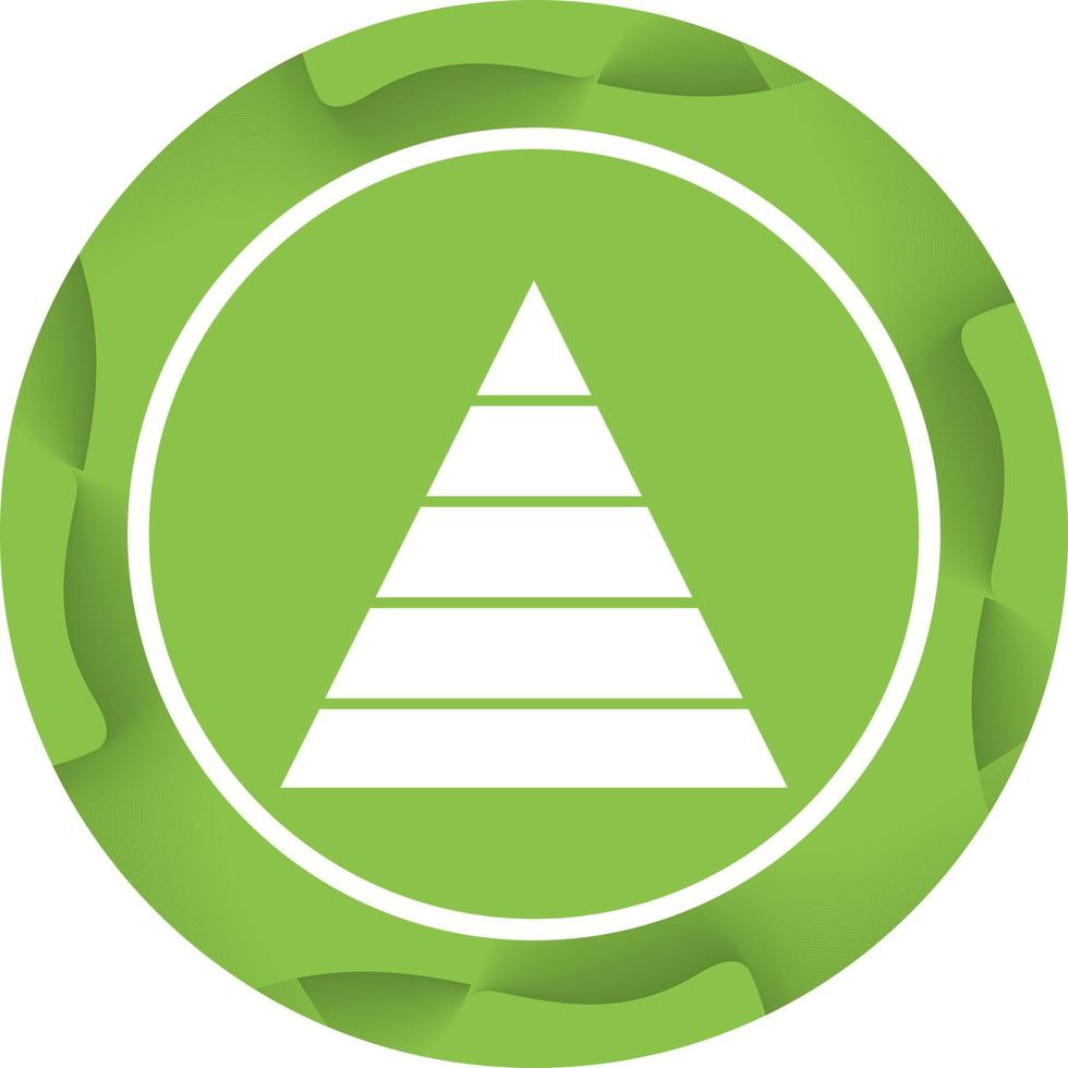 Beautiful Triangle Vector Glyph icon