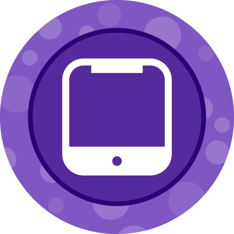 Unique Smart Device Vector Glyph Icon