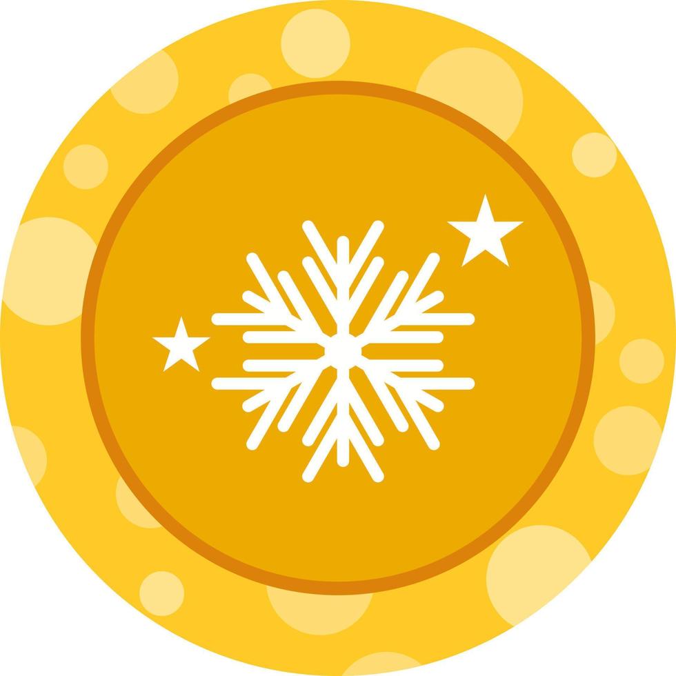 Beautiful Fireworks Glyph Vector Icon