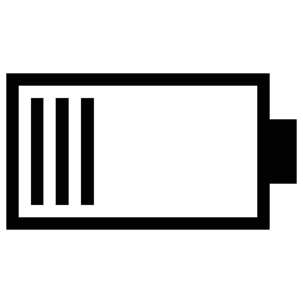 Battery icon vector illustration