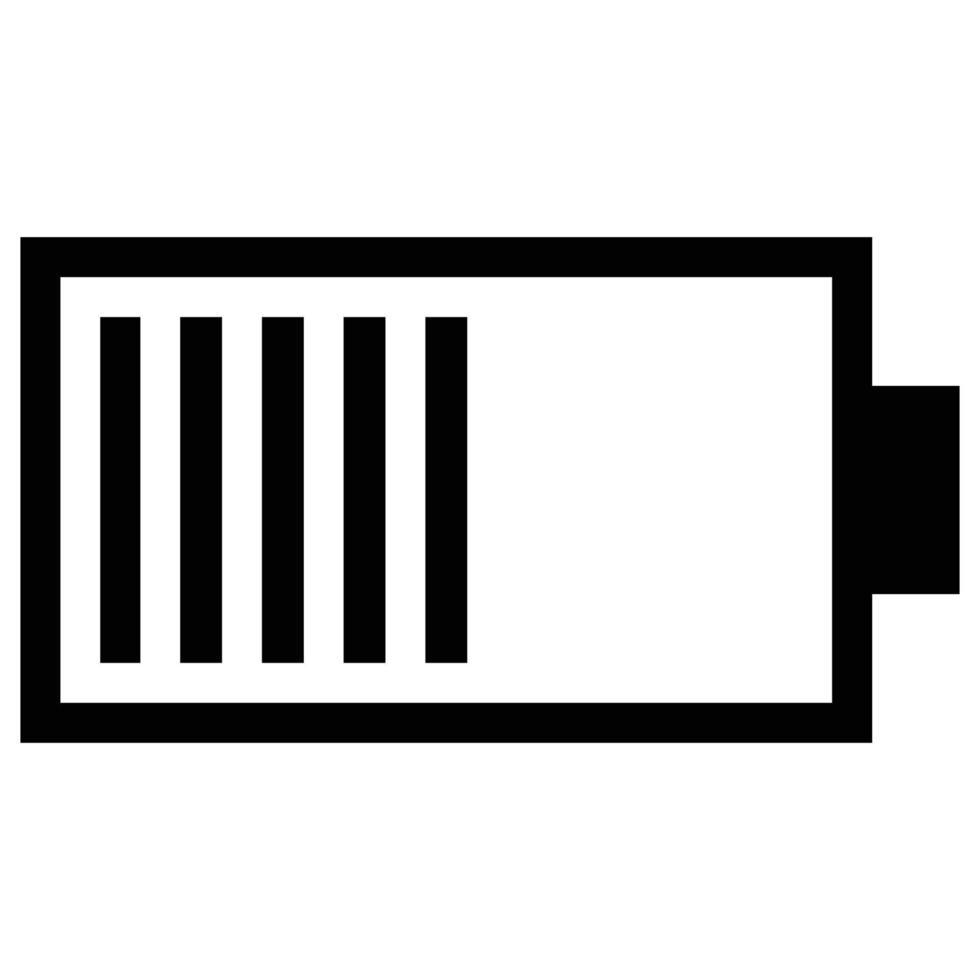 Battery icon vector illustration