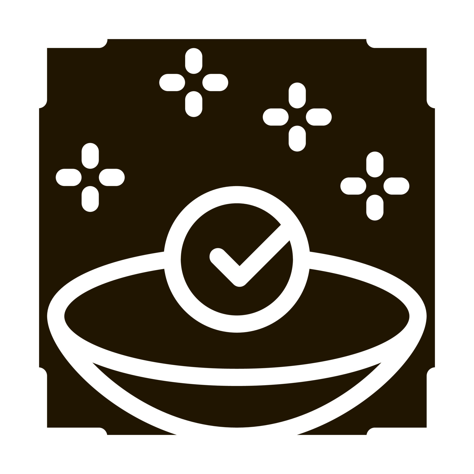 medically clean lens icon Vector Glyph Illustration 17499037 Vector Art