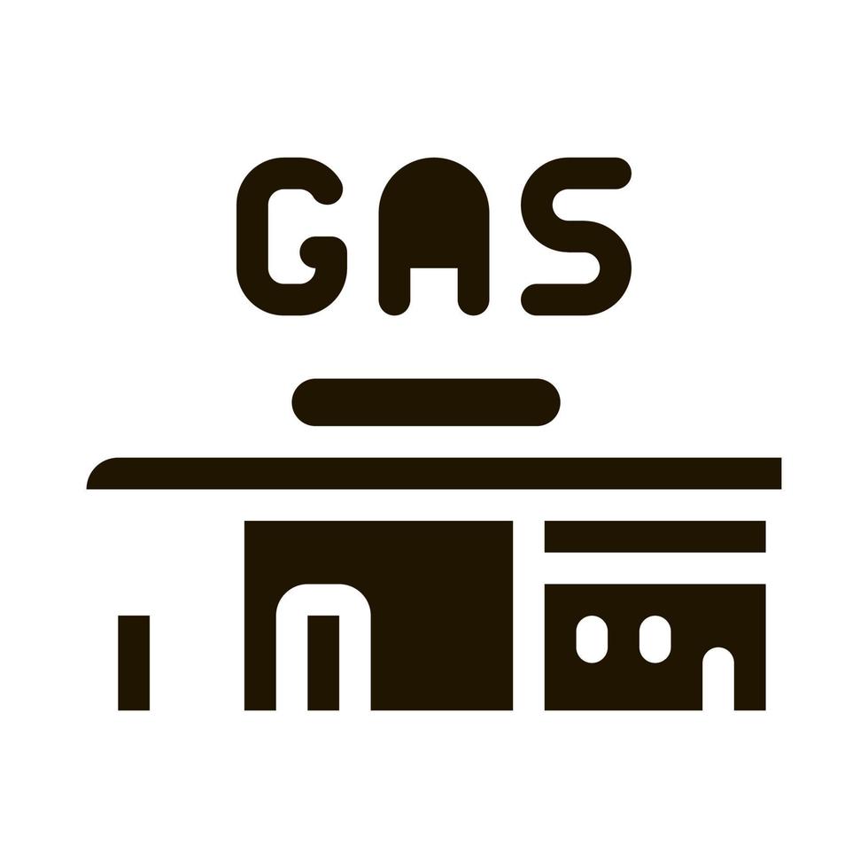 gas station icon vector illustration
