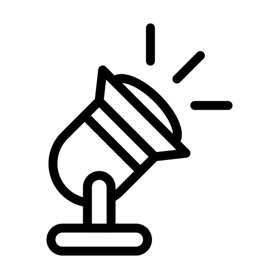Spotlight Icon Design vector