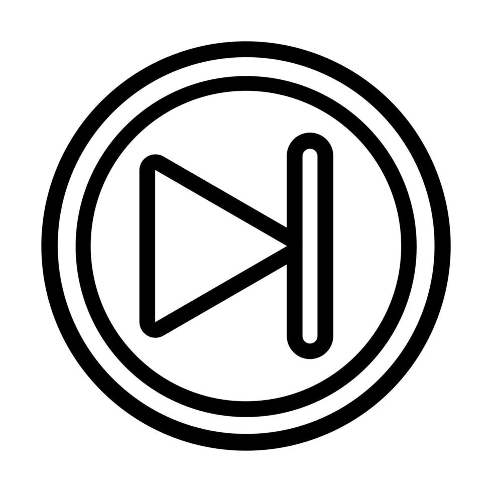 Skip Icon Design vector