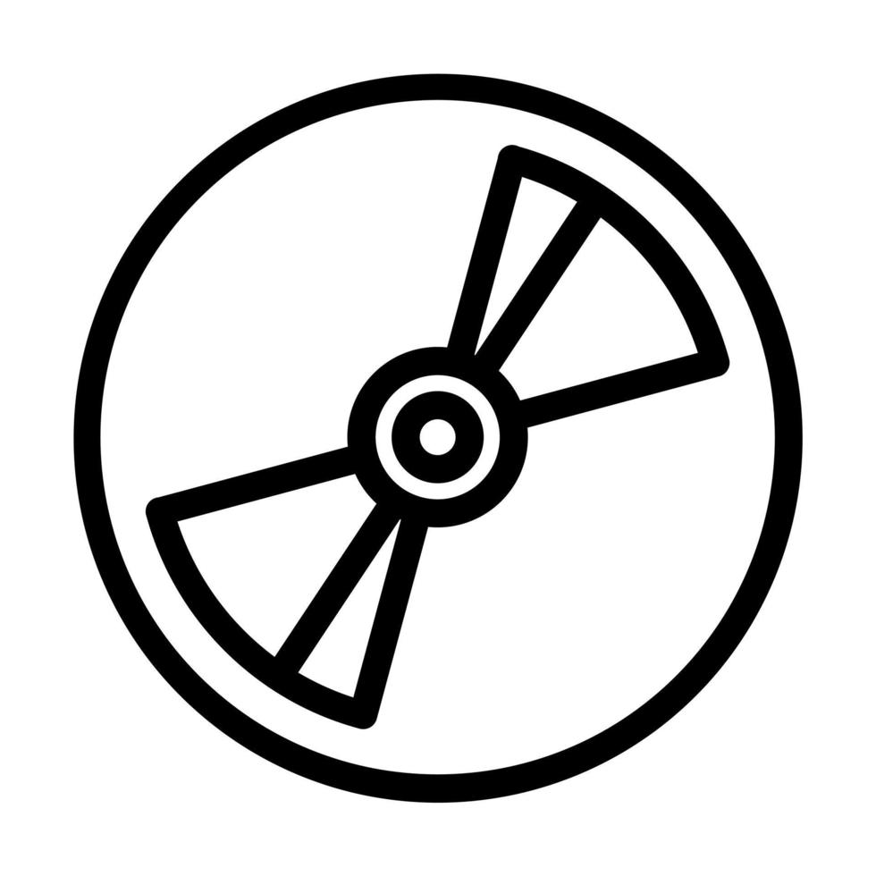 Compact Disc Icon Design vector