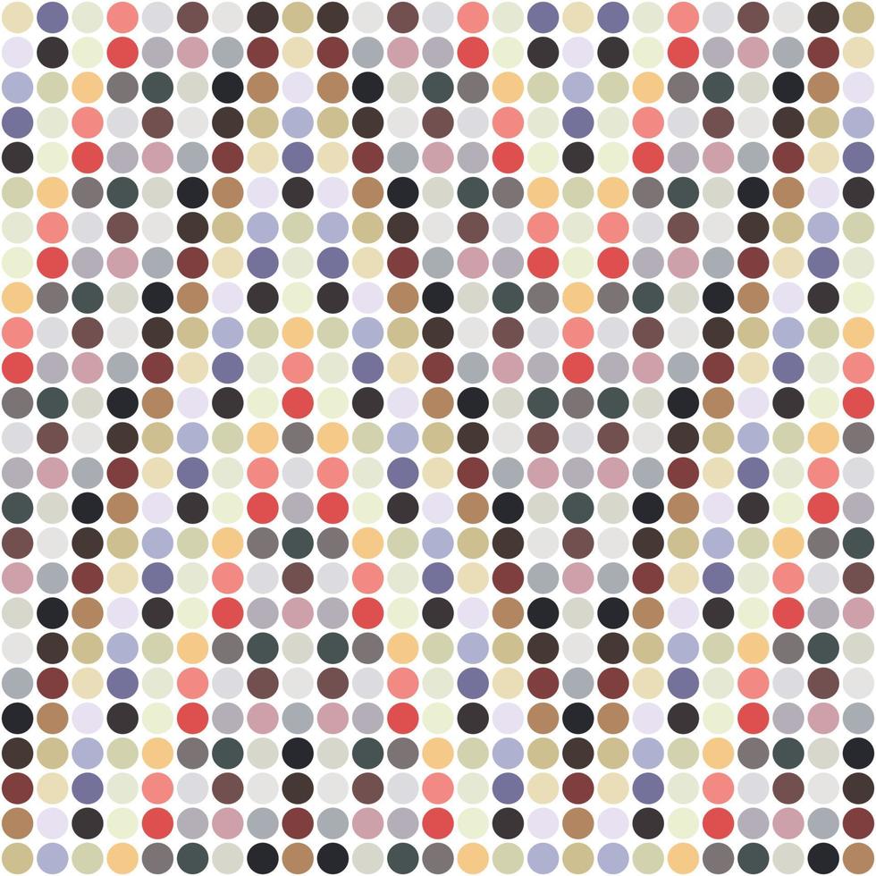 Abstract Dotted Colorful Background Texture. Vector abstract variegated background with irregular circles.