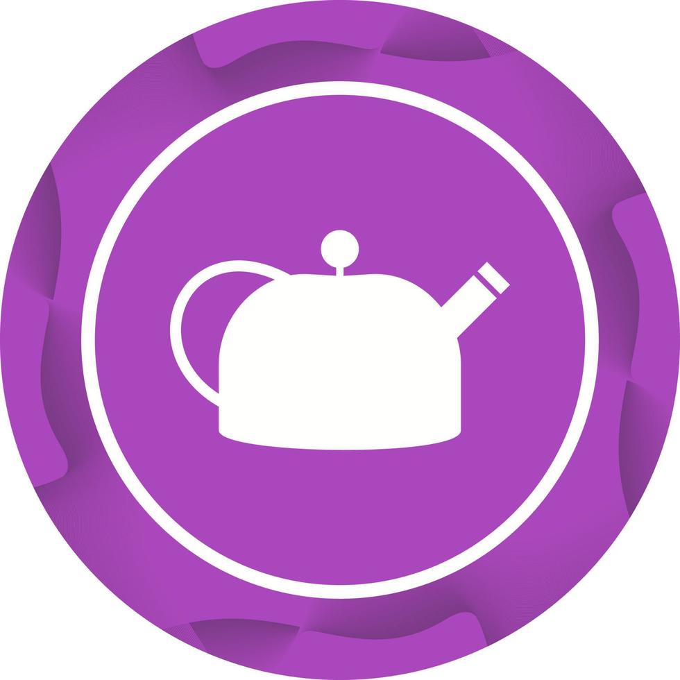 Unique Kettle Vector Glyph Icon