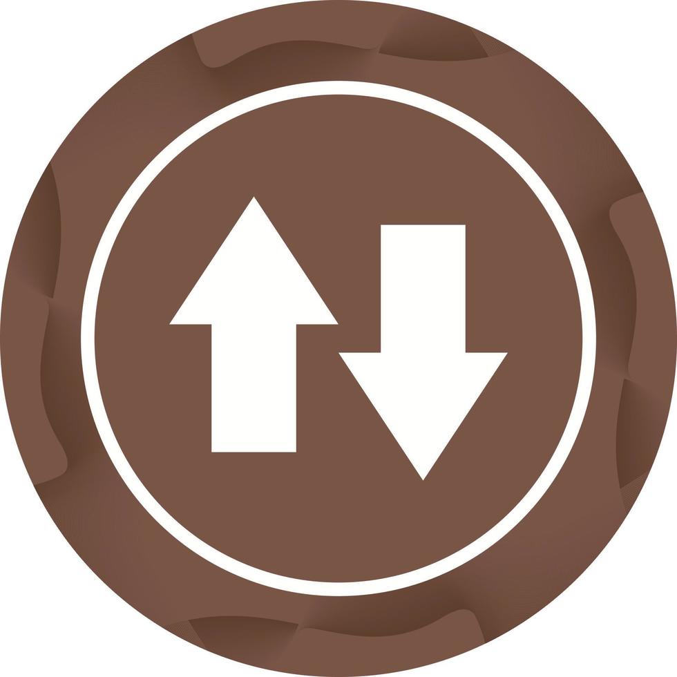 Unique Data Connection Vector Glyph Icon
