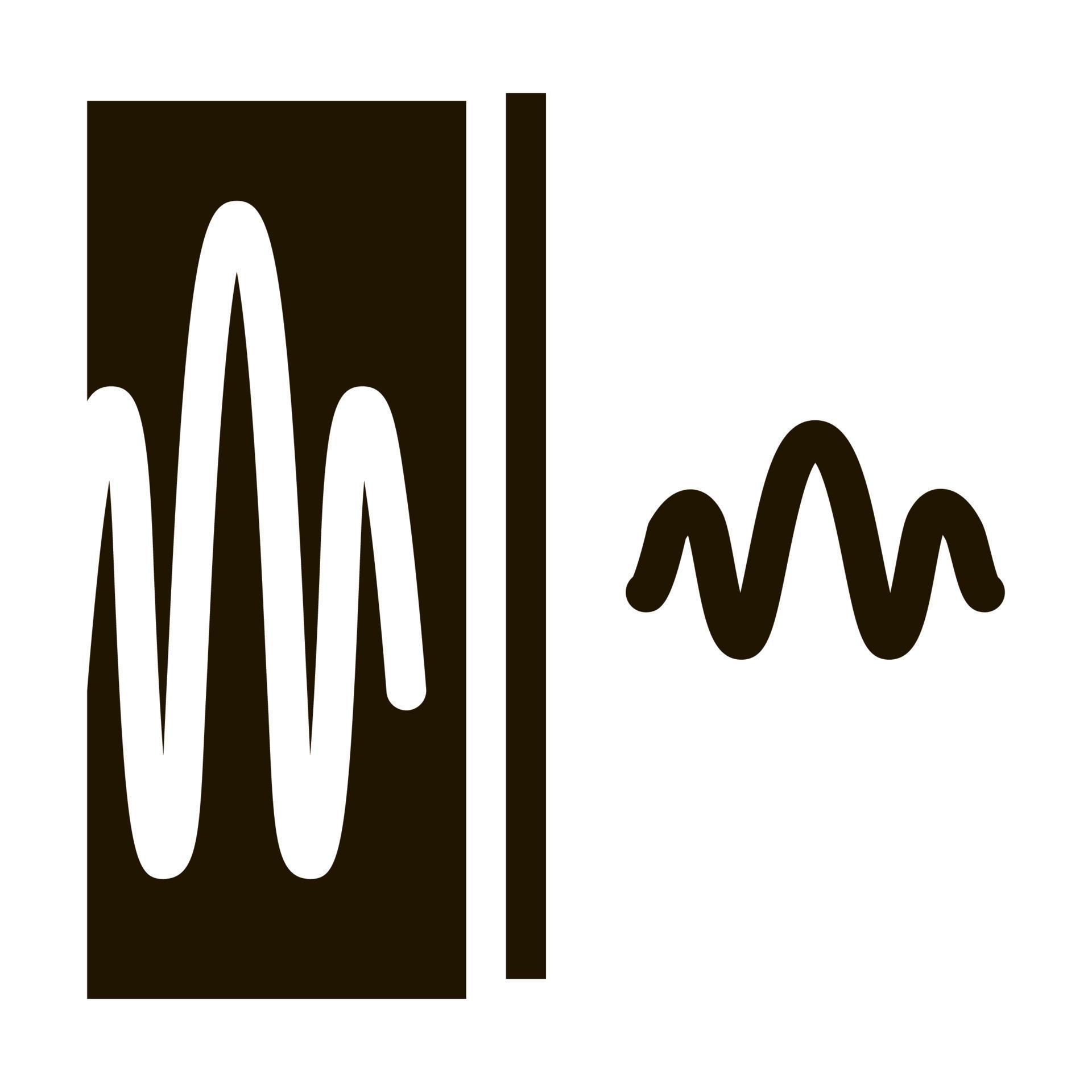 sound and silence icon Vector Glyph Illustration 17500311 Vector Art at