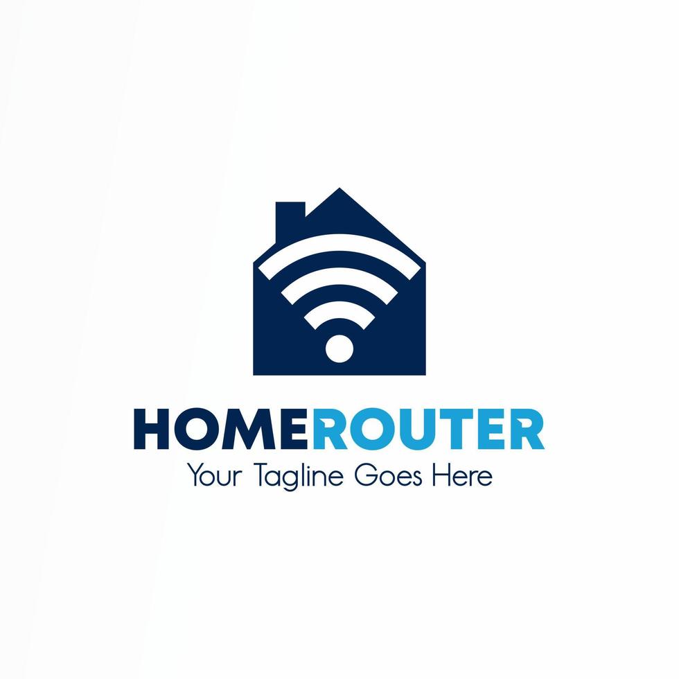 Simple and unique Roof house with wifi signal and hole key Image graphic icon logo design abstract concept vector stock. Can be used as a symbol related to tech or property