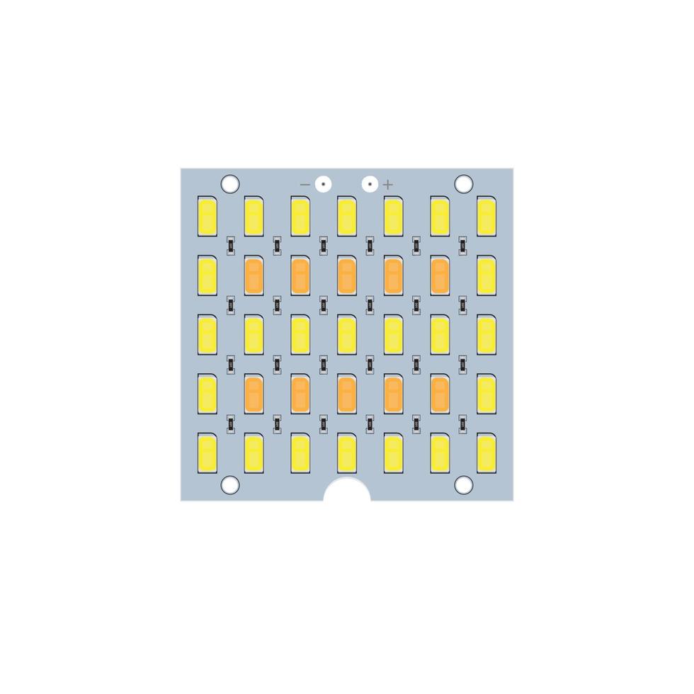 plantilla de vector de logotipo de diseño de placa de circuito impreso pcb