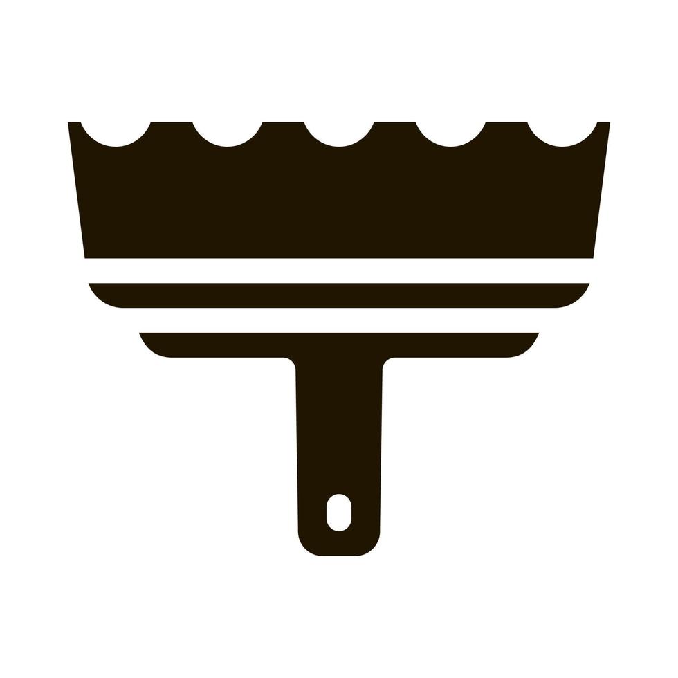 tile spatula icon Vector Glyph Illustration