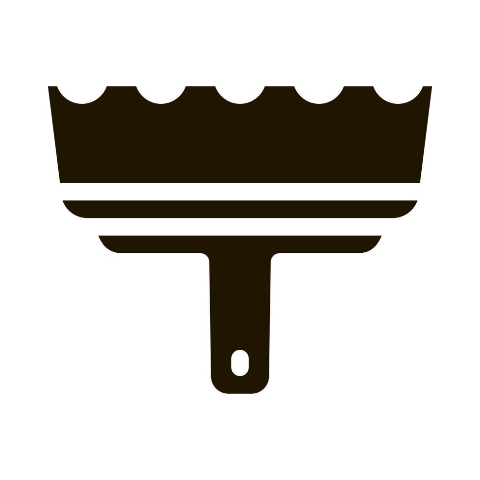 tile spatula icon Vector Glyph Illustration