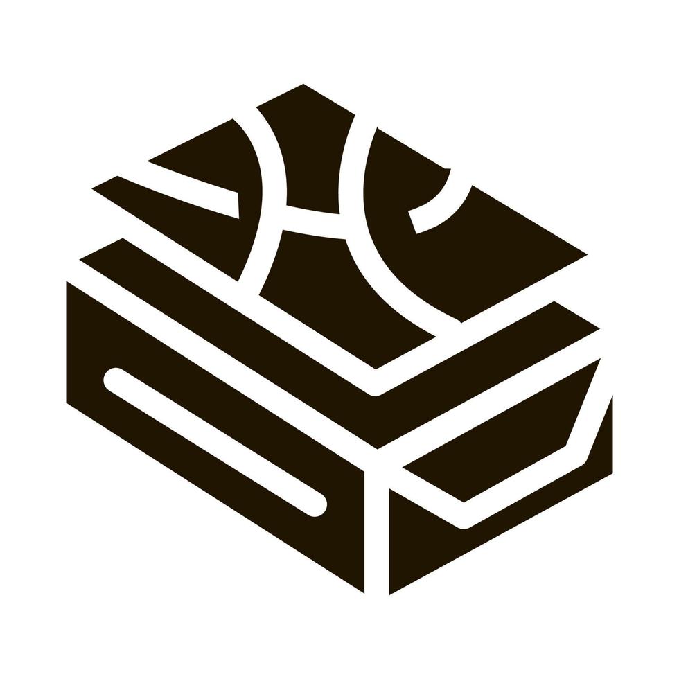 pin down tile icon Vector Glyph Illustration 17501537 Vector Art at