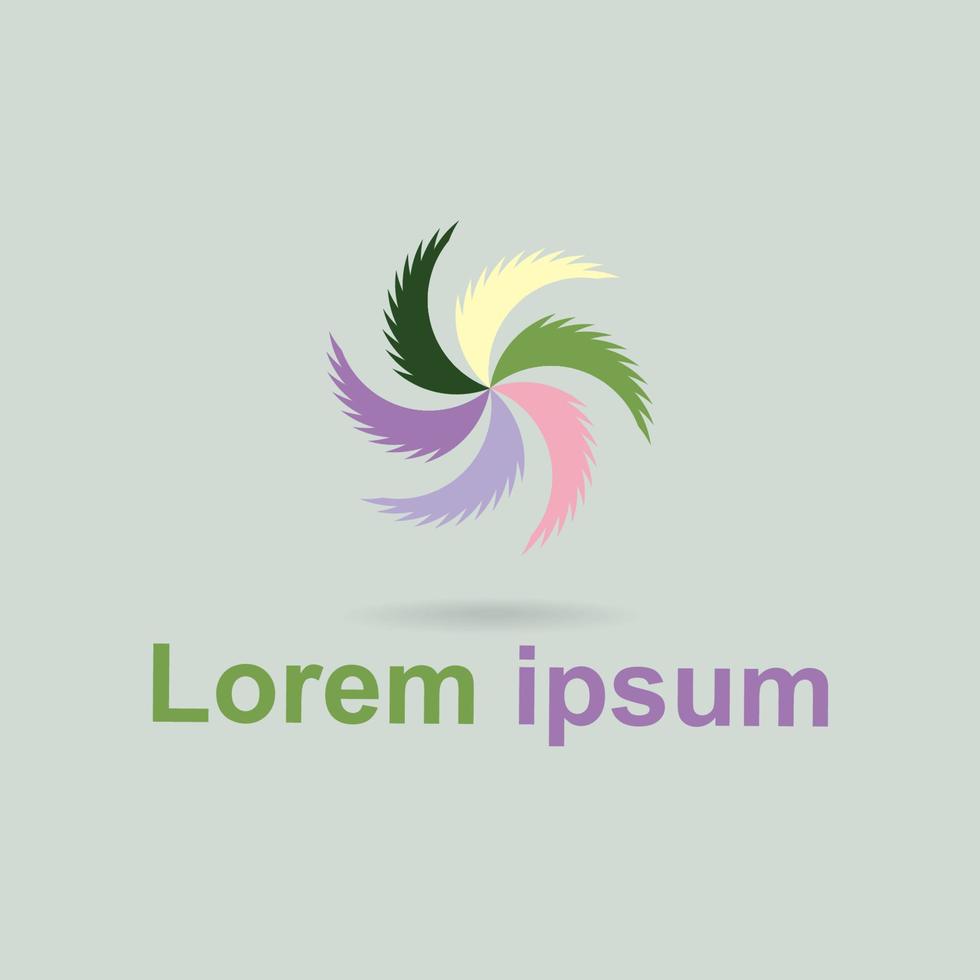 Simple logo design. Eps 10 vector