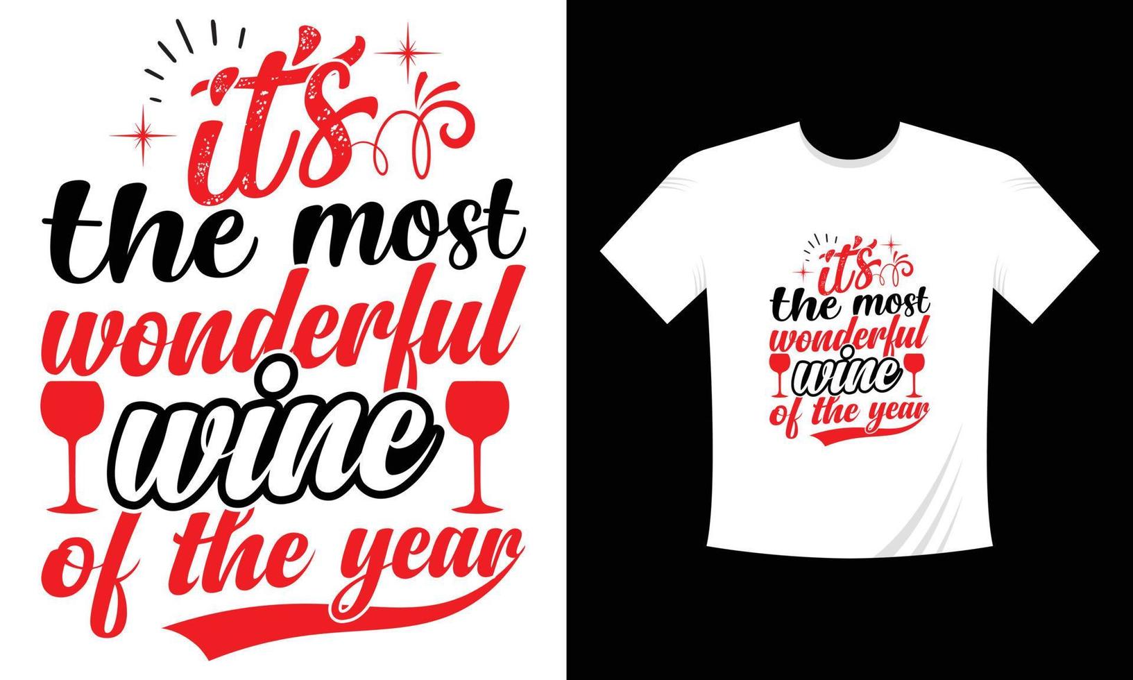 Christmas T-shirt design vector