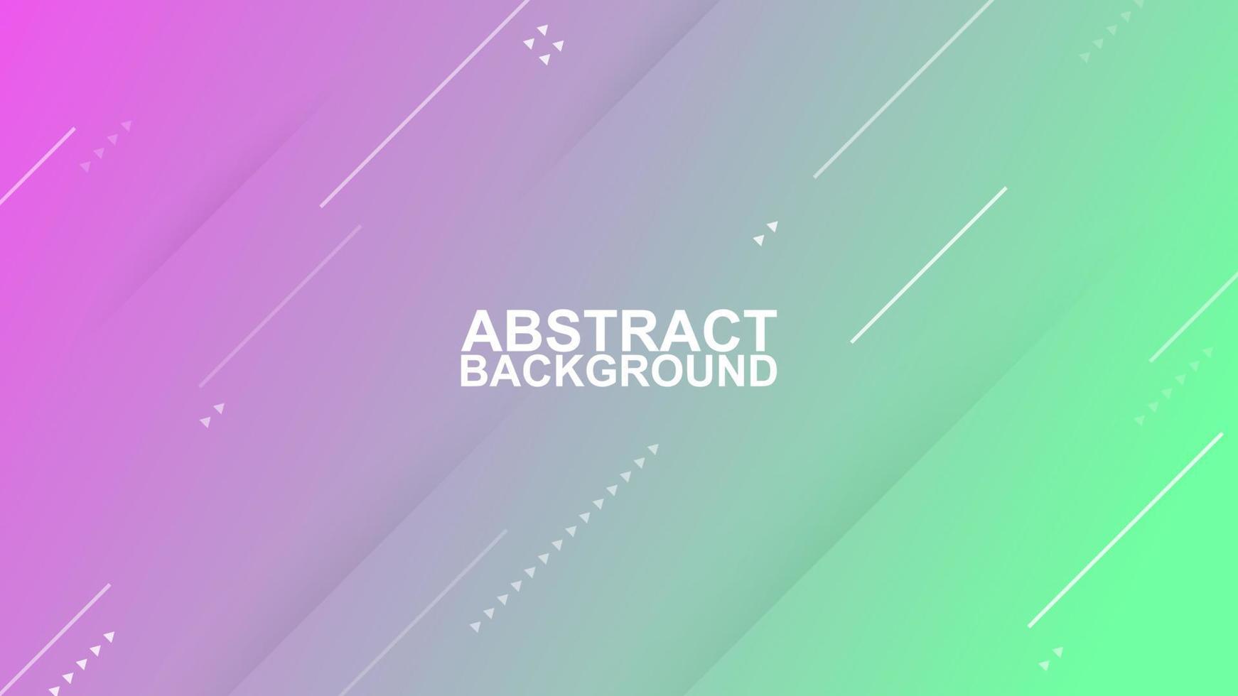 abstract modern elegant design background with line and triangle shape in purple and green color vector illustrations EPS10