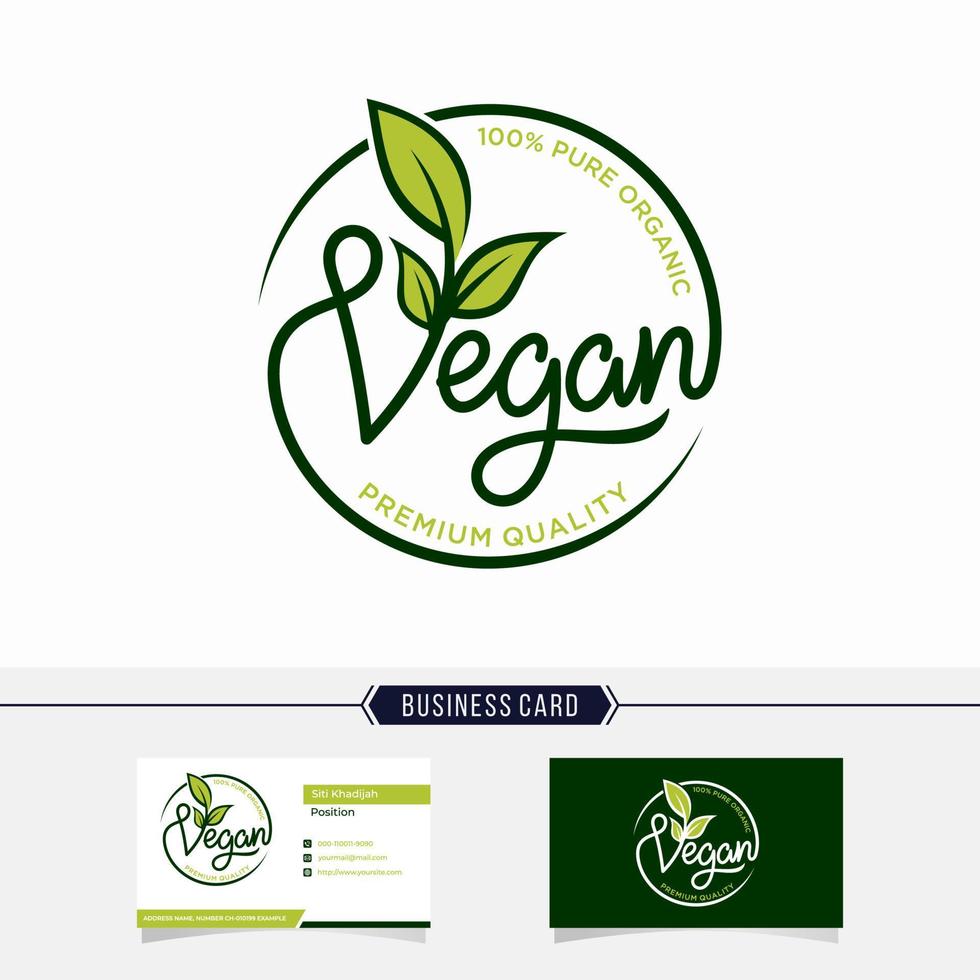 ilustración vectorial, diseño de alimentos. letras escritas a mano para restaurante, menú de cafetería. elementos vectoriales para etiquetas, logotipos, insignias, pegatinas o iconos. colección caligráfica y tipográfica. menú vegano vector