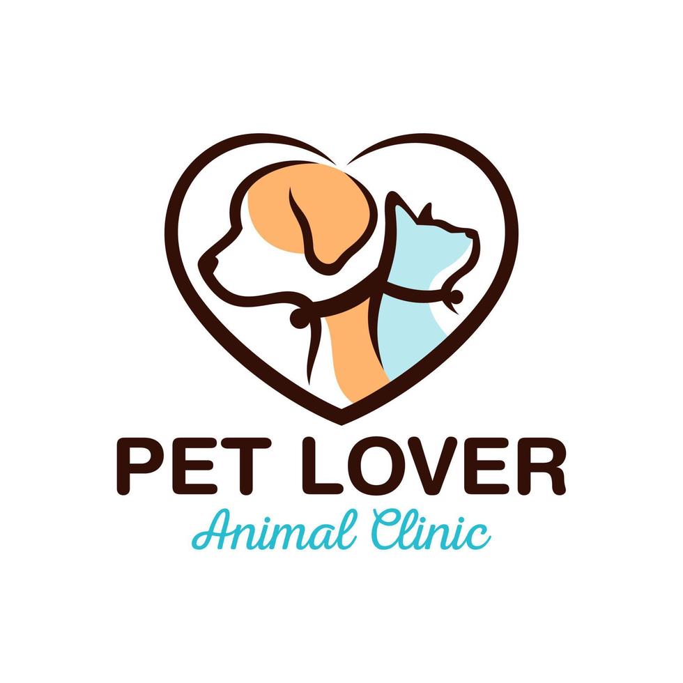 Animal and Pet Logo Design Vector Template