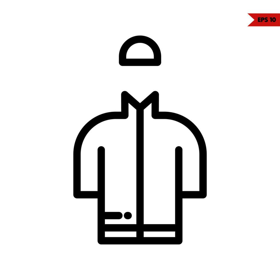 ilustration of people line icon vector