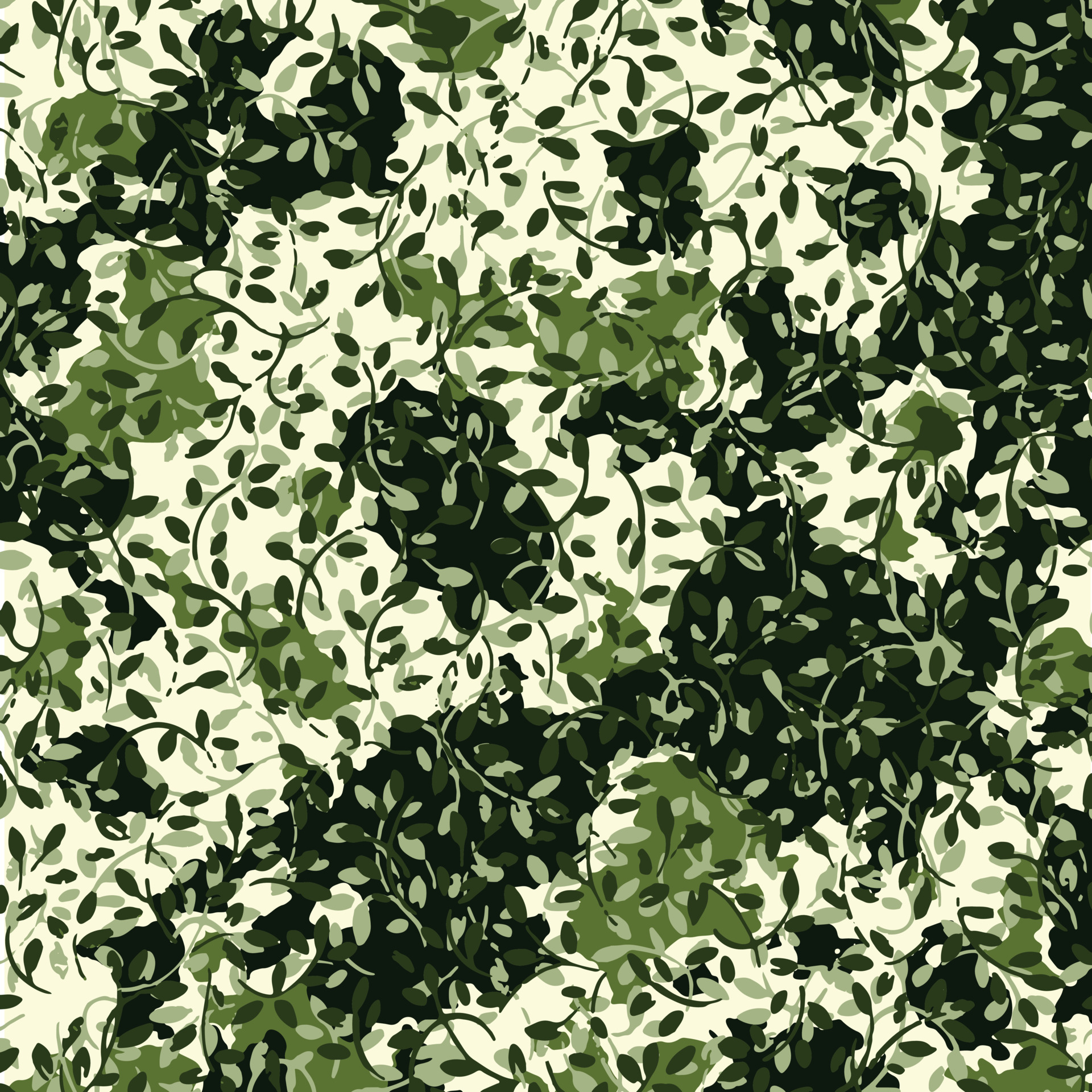 Camouflage leaf pattern design. nature background 17505577 Vector Art