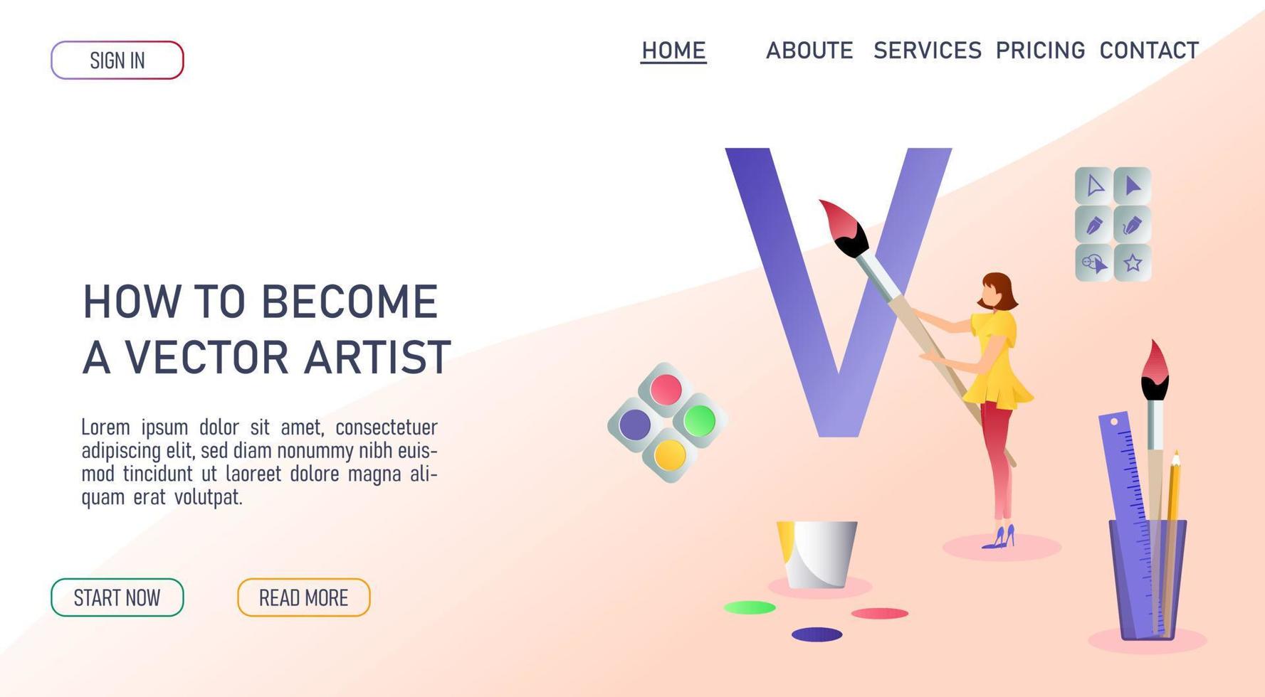Web designer, Graphic design, Digital illustrator, Vector artist. Vector illustration for banner, presentation, advertising, commercial.