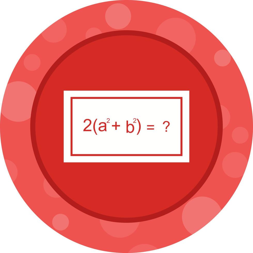 Beautiful Solving Formula Glyph Vector Icon