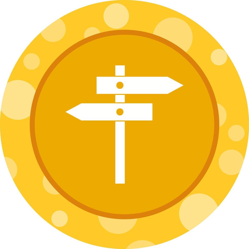 Beautiful Directional arrows Vector Glyph icon