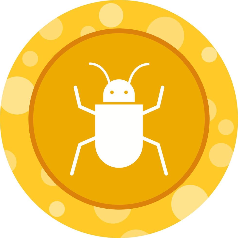 Beautiful Bug Vector Glyph icon