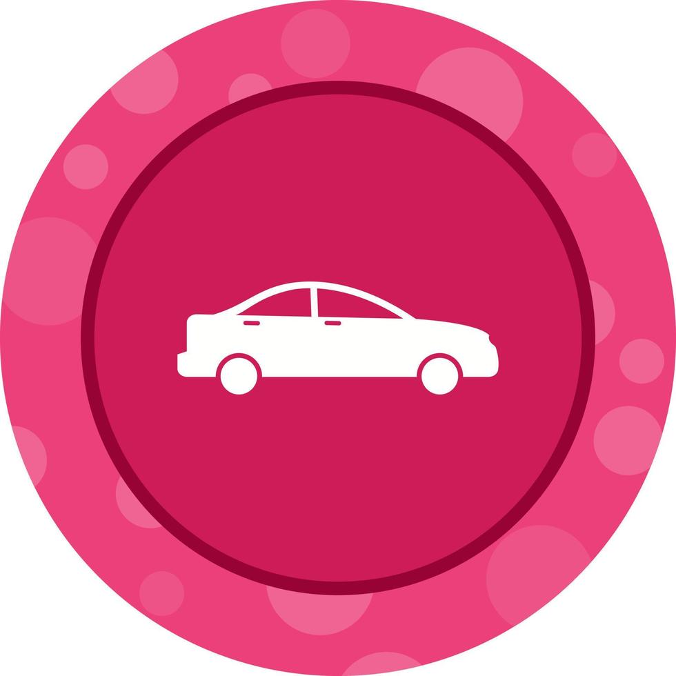 Beautiful Car Vector Glyph icon