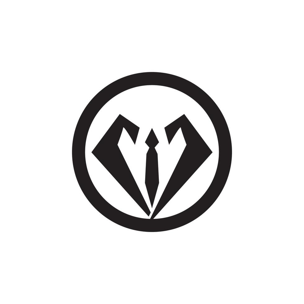 Tuxedo icon and symbol vector template
