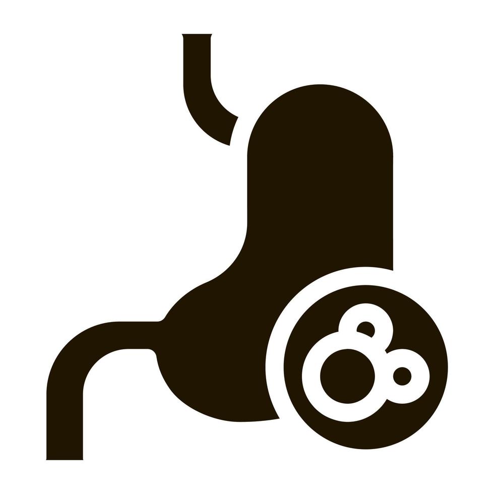 human kidney icon Vector Glyph Illustration