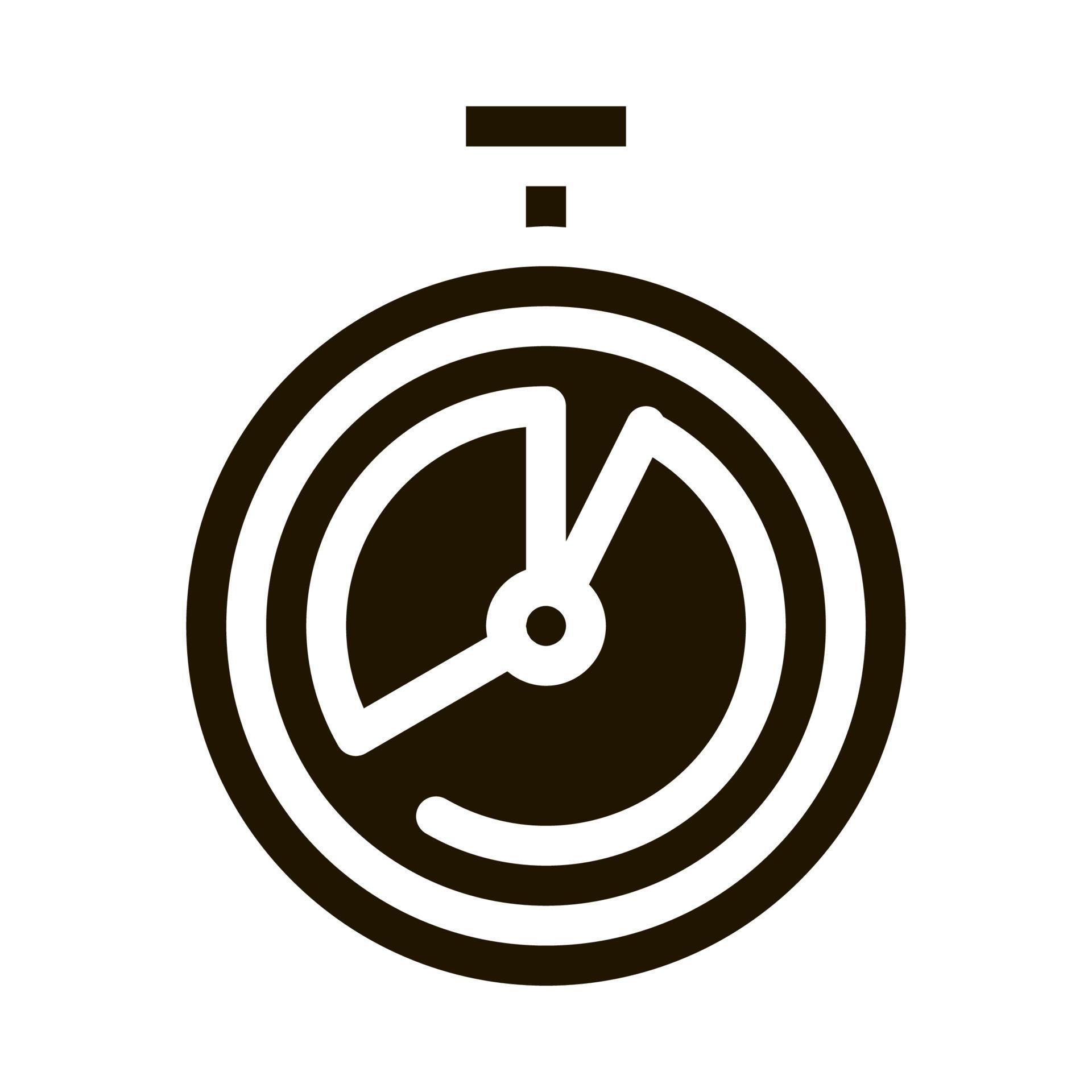 timer stopwatch icon Vector Glyph Illustration 17508517 Vector Art at