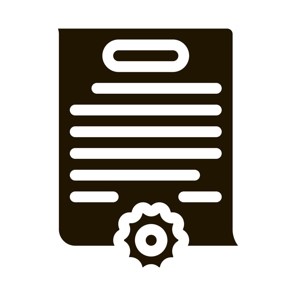 case parsing icon Vector Glyph Illustration