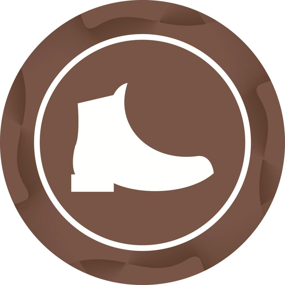 Unique Boots Vector Glyph Icon